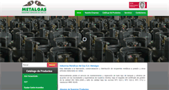 Desktop Screenshot of metalgas.com.co